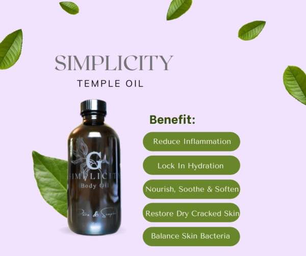 Simplicity Temple Body Oil - Image 2